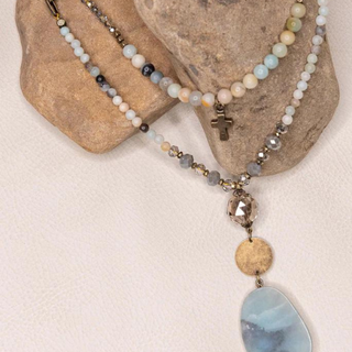 The Mackenzie Necklace (Amazonite)