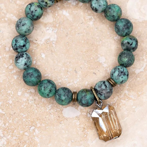 The Maya Bracelet (African Turquoise)