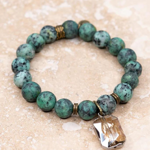 The Maya Bracelet (African Turquoise)