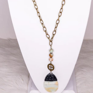 The Lila Necklace (Amazonite)