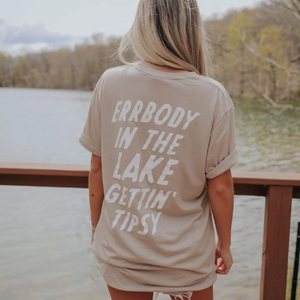 Gettin' Tipsy (Front + Back) Graphic Tee