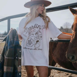 Darlin' (Front + Back) Graphic Tee