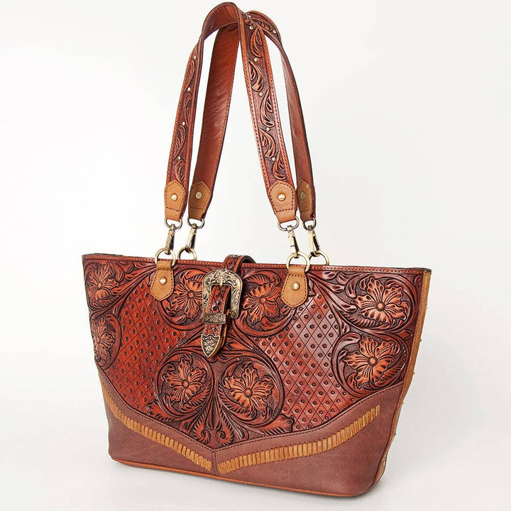 Tooled Leather Cowgirl Bag