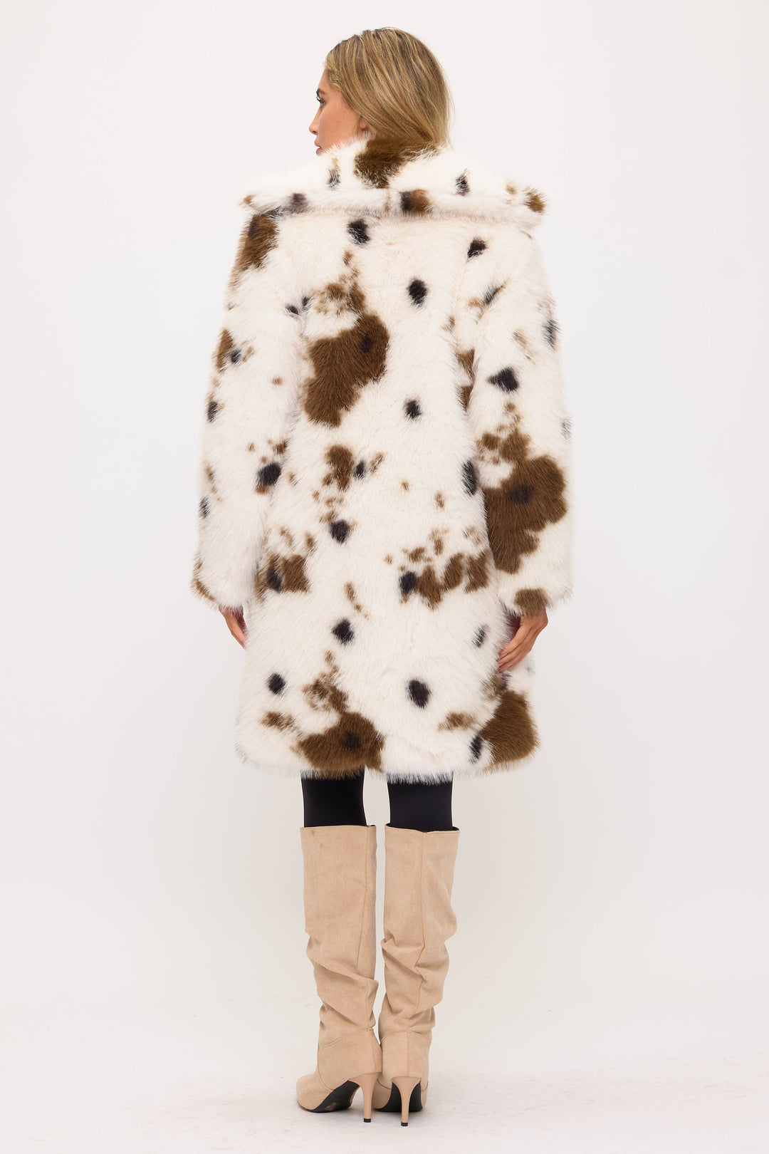 Cowgirl Luxe Faux Fur Coat