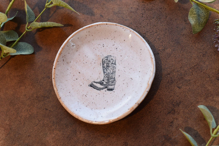 Mini Plate | Cowboy Boot