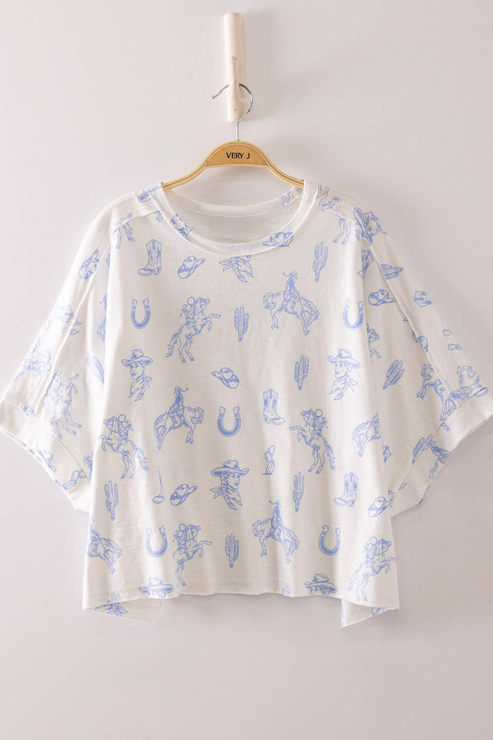 Yeehaw Dolman Top