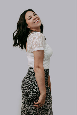 Run Wild High Waisted Skirt