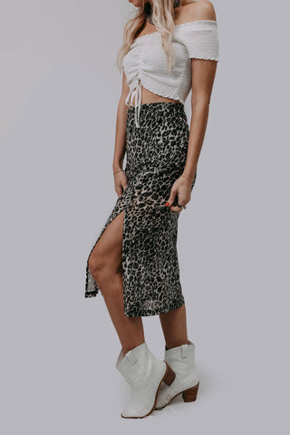 Run Wild High Waisted Skirt
