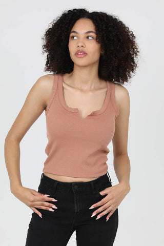 Sienna Tank | Clay