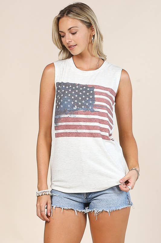 Vera Americana Sleeveless Top