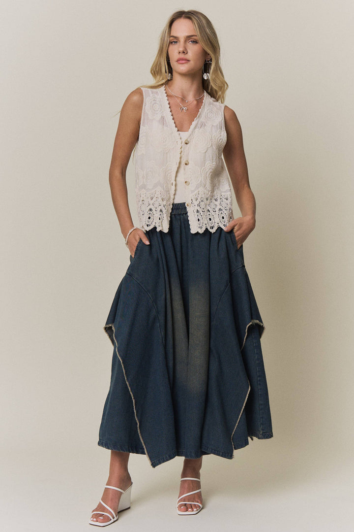 Clover Crochet Vest
