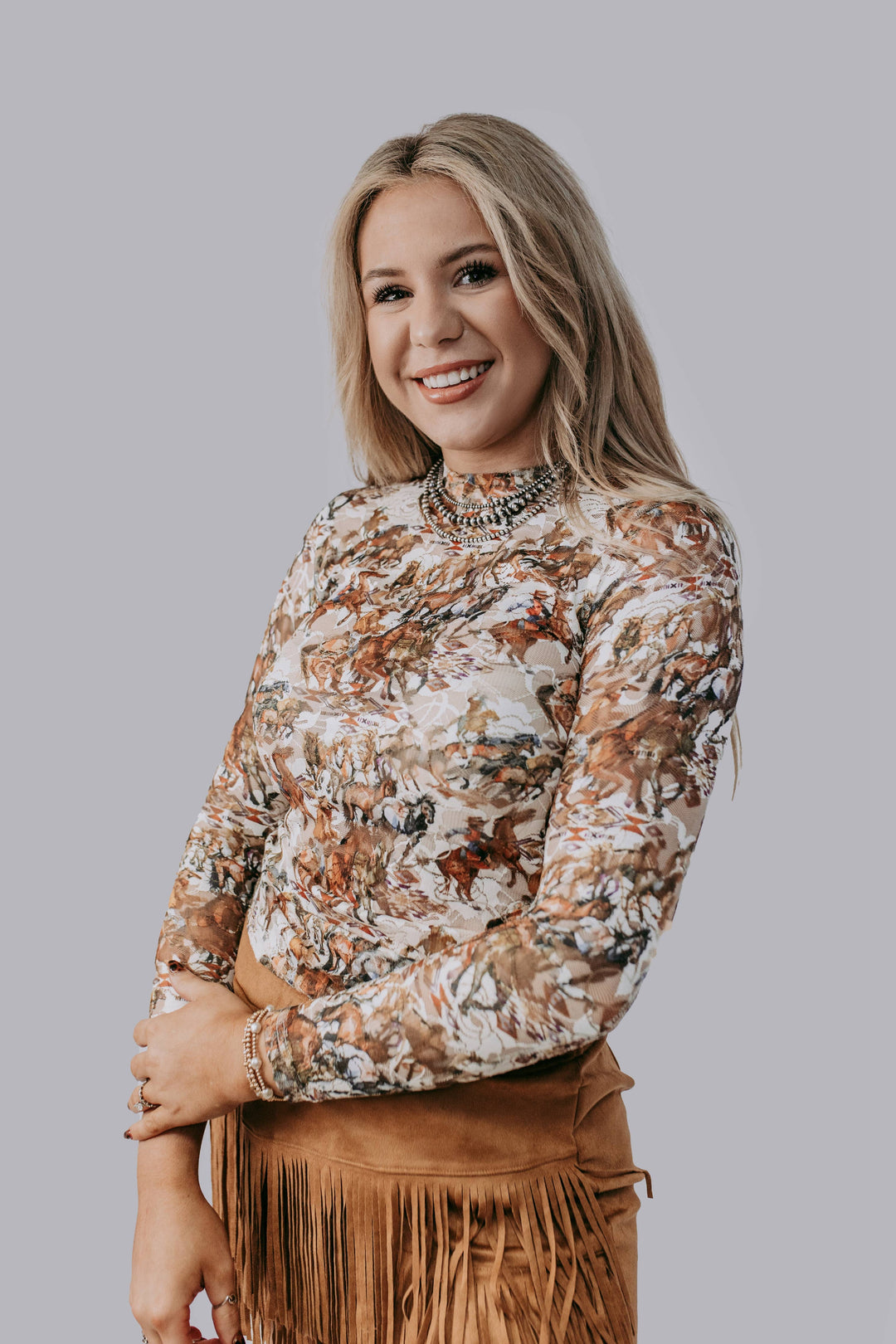 Buckaroo Lace Top