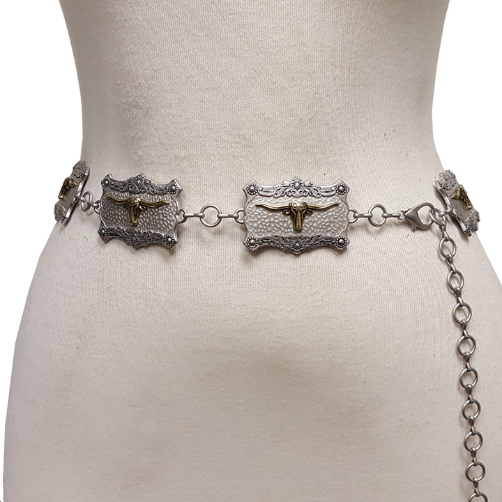 Longhorn Legend Concho Belt (One Size)