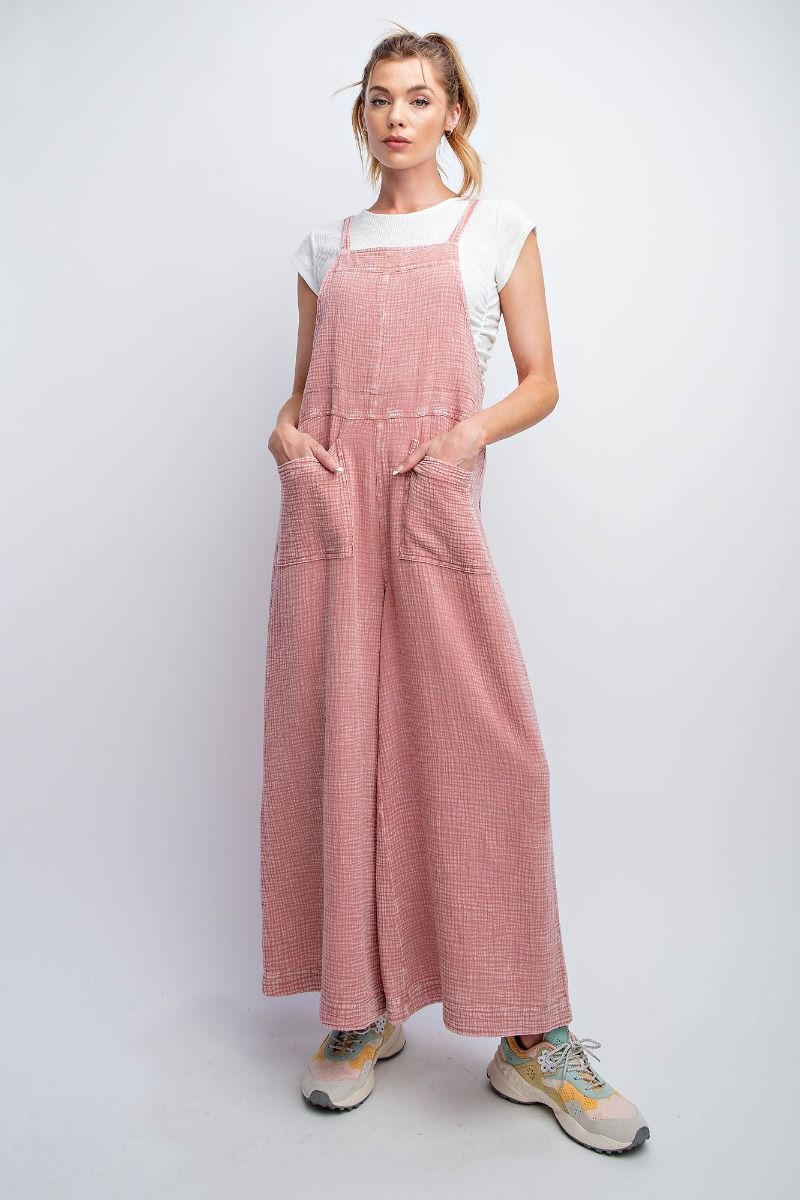 Free Spirit Jumpsuit | Mauve Pink