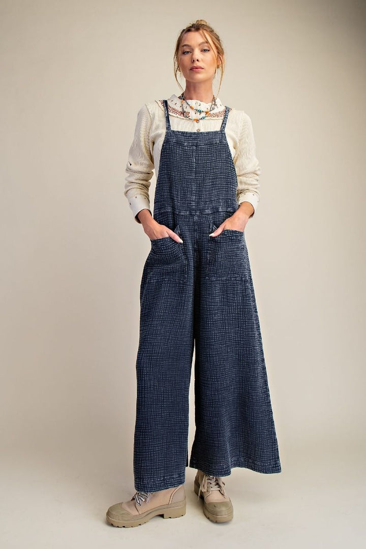 Free Spirit Jumpsuit | Faded Denim