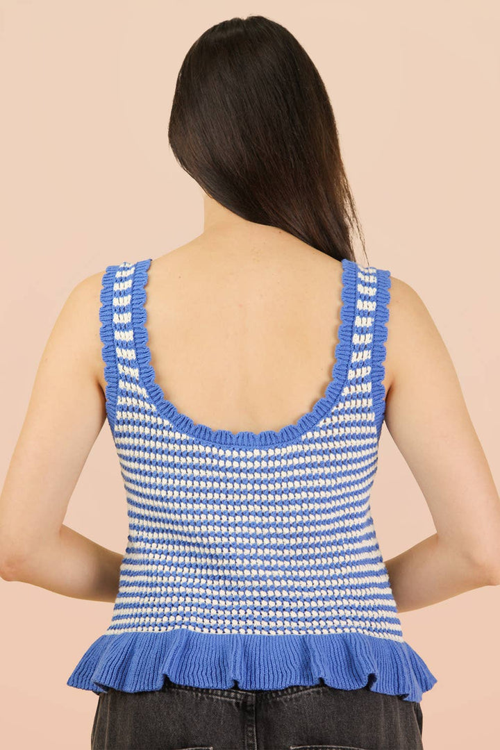 Mesa Stripe Sweater Top