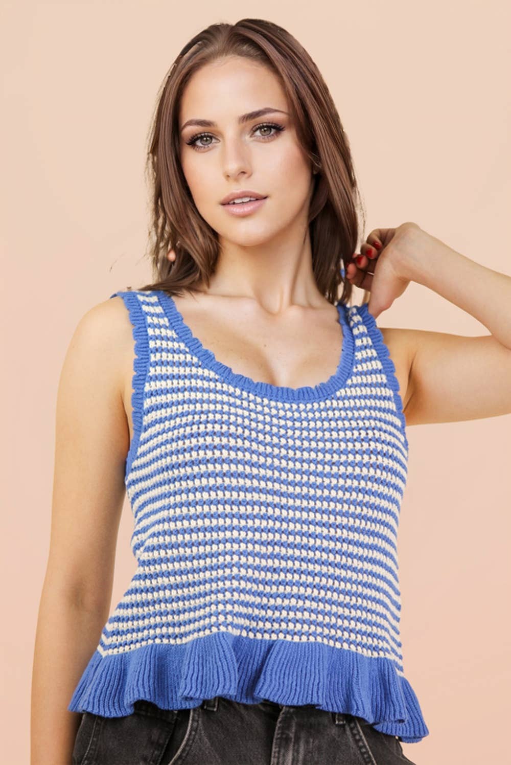 Mesa Stripe Sweater Top