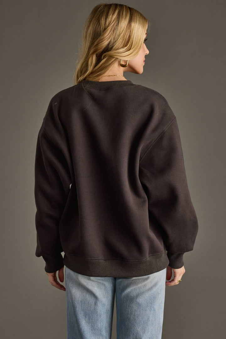 Whiskey Weather Sweatshirt | Charcoal
