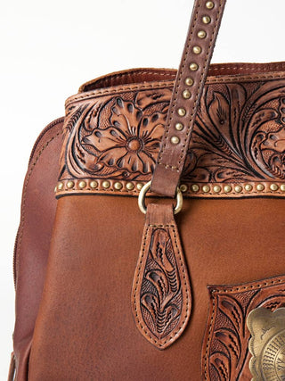 Cowgirl Jewel Turquoise Stone Tote