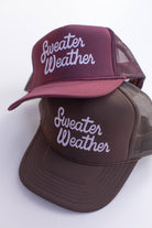 Sweater Weather Trucker Hat
