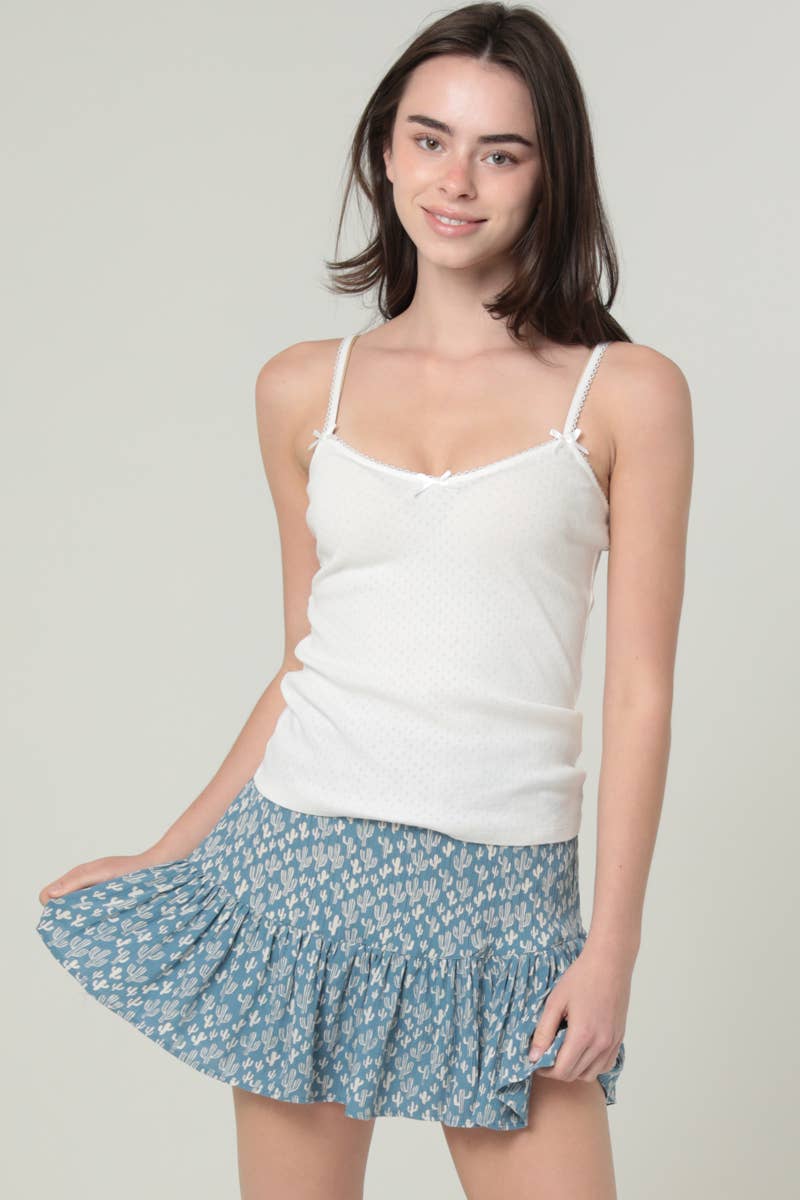 Cactus Trails Skort | Blue
