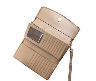 Angelstone Wallet | Brown & White